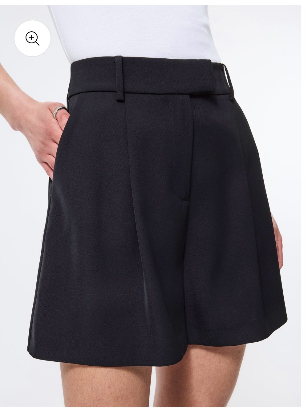 French Connection Harry Suiting Wide Leg Short